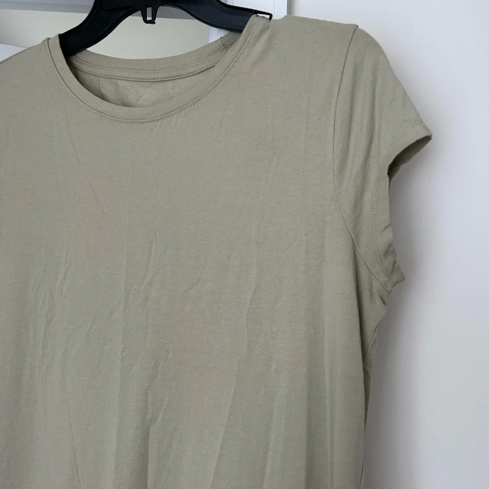 Sleeveless Maxi Dress in Light Olive - Picture 2 of 2